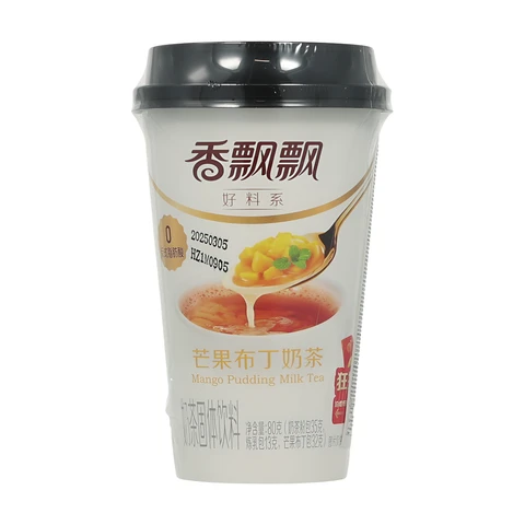Xiang Piao Piao Thé au Lait Saveur Pudding à la Mangue 80g