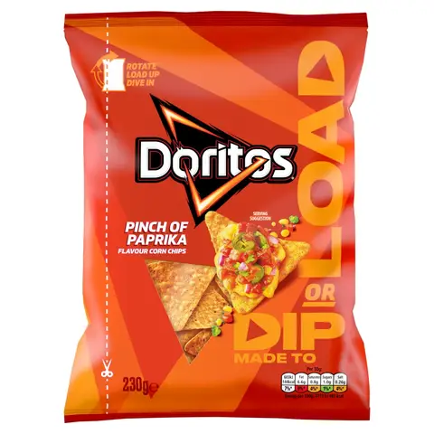 Doritos Dip Or Load Pinch Of Paprika 230g