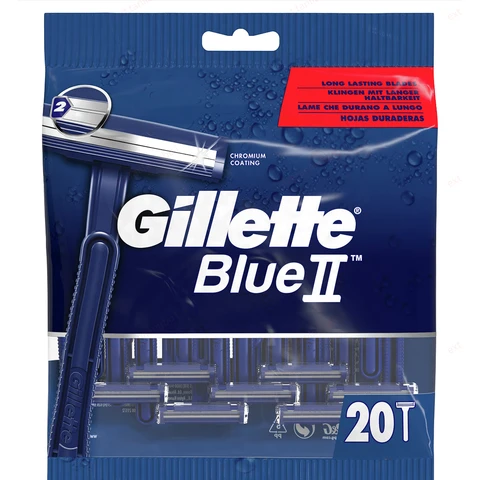 Gillette BlueII Men's Disposable Razors x20