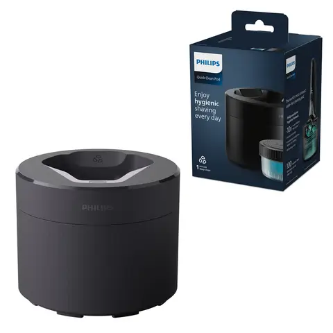 Philips Quick Clean Pod QCP10/01, Tiefenreinigung in 1 Minute, 10x sauberer als Wasser, alkoholfrei, hautfreundliche Formel, 30 Reinigungszyklen