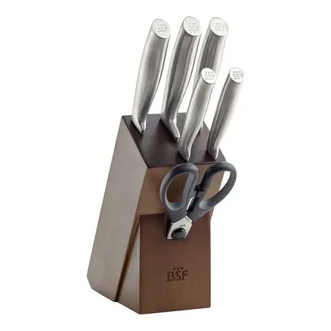 Zwilling BSF Chicago Messerblockset, 7-tlg | Birke | Braun