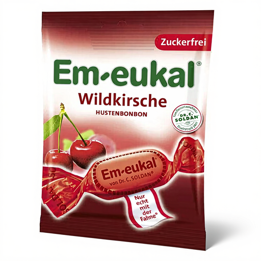 Em-eukal Wild Cherry Sugar-Free 75g