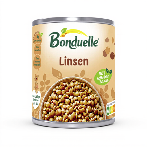 Bonduelle Linsen vorgegart 425ml