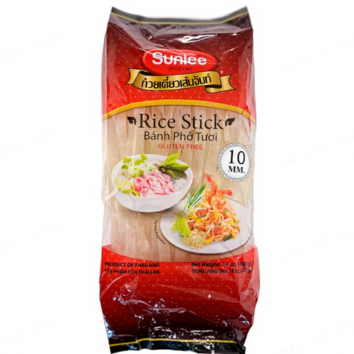 Sunlee Rice Stick Curve 10mm 400g