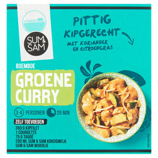 Sum & Sam Green Curry Boemboe