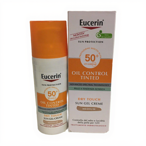 Eucerin Tinted Face Gel-Cream SPF50+ Sebum Control