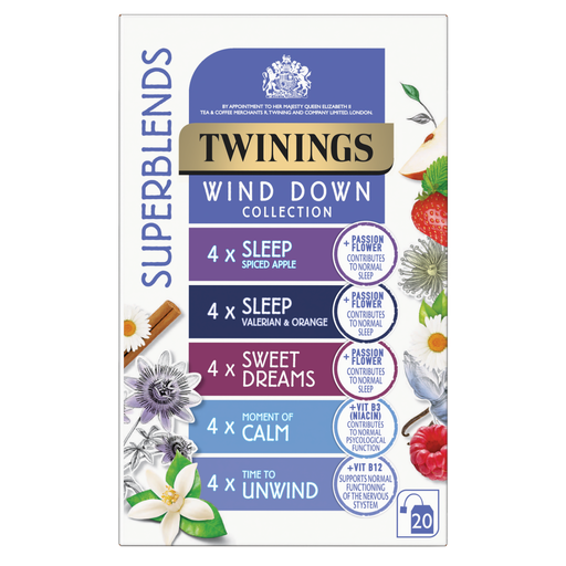 Twinings Superblends Wind Down Collection tea bags