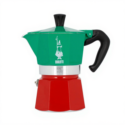 Bialetti Moka Express für 3 Tassen - Tricolore