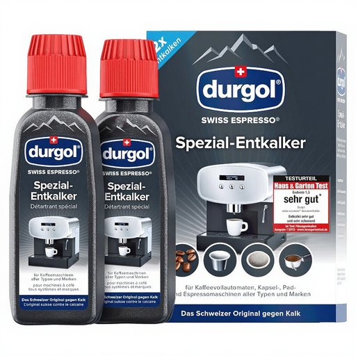 durgol Swiss Espresso Special Descaler 2 x 125 ml