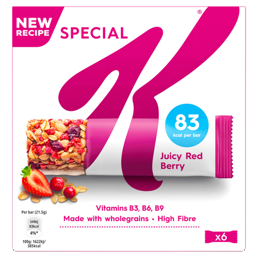 Special K Red Berry Cereal Bar