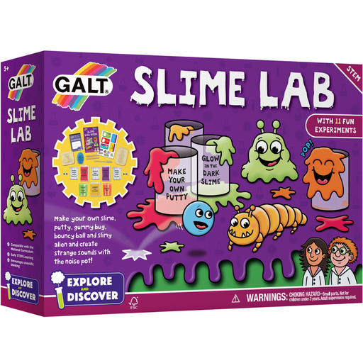 Galt Slime Lab Explore and Discover Science Kit