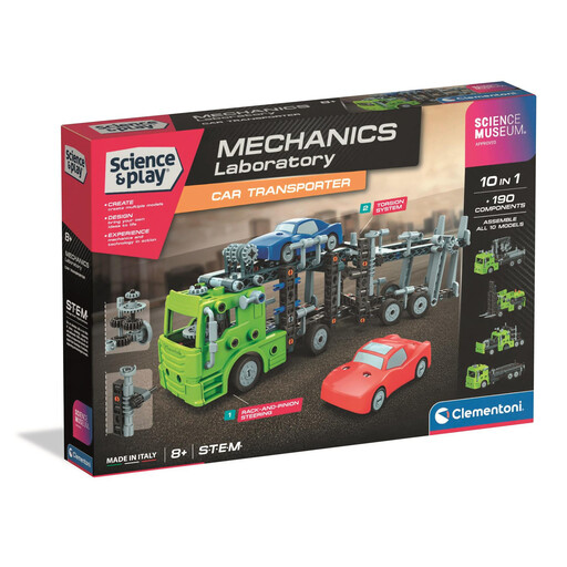 Clementoni Science Museum Mechanics Car Transporter