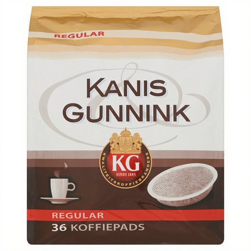 Kanis & Gunnink Regular Coffee Pads - 36 pcs