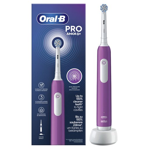 Oral-B Pro Junior Purple Electric Toothbrush