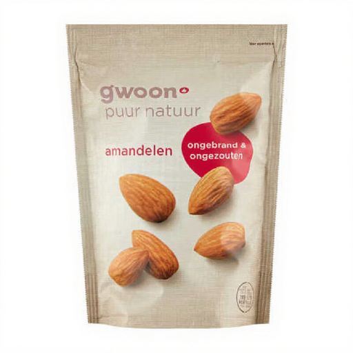 G'woon Almonds Raw & Unsalted - 200 g