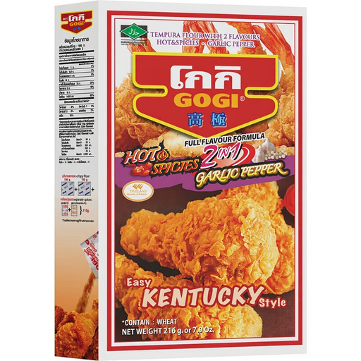 Gogi Tempura Flour Mix Spice 2-in-1 216g