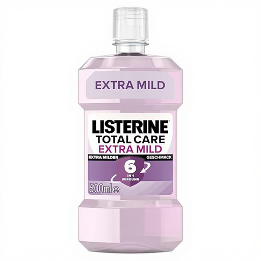 Listerine Mouthwash Total Care Extra Mild - Premium 500 ml