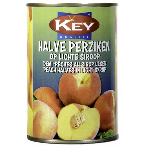 Key Peaches In Light Syrup - 410 g