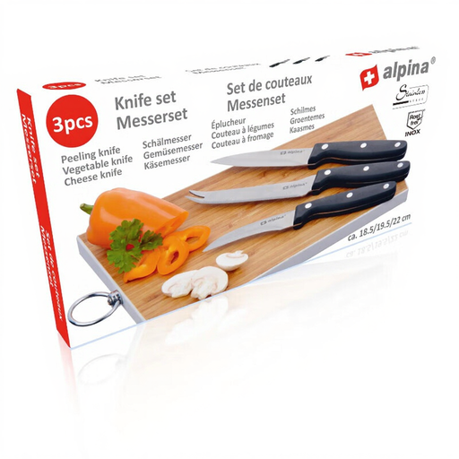 Set de 3 couteaux Alpina