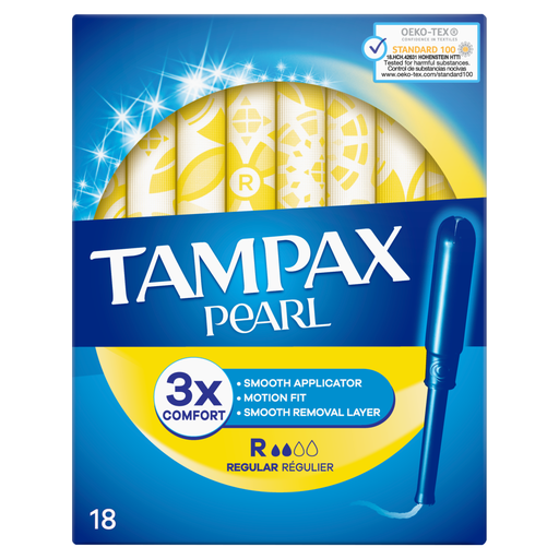 Tampax Pearl Regular Tampons With Applicator