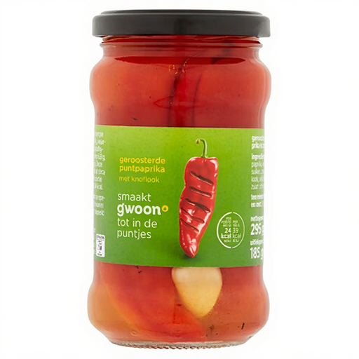 G'woon Roasted Point Pepper With Garlic - 295 g