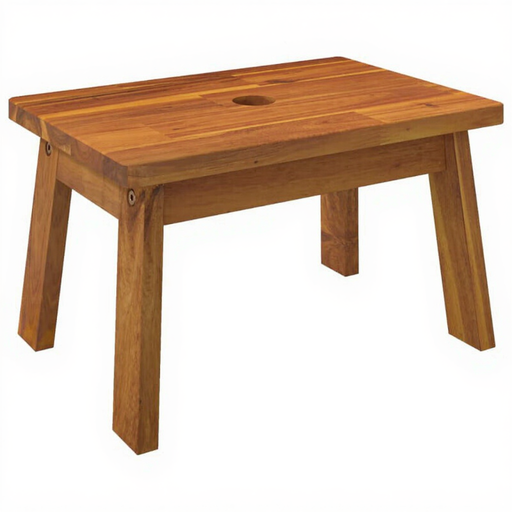 vidaXL Step Stool Solid Acacia Wood