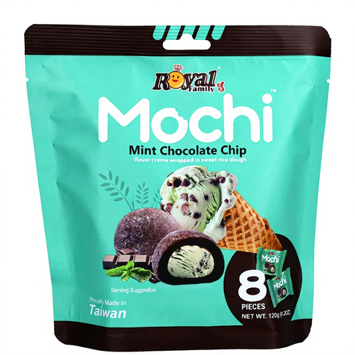Royal Family Mochi - Mint Chocolate Chip 120g