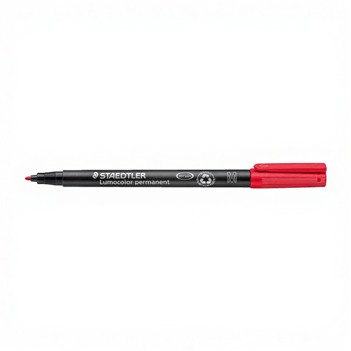 STAEDTLER Lumocolor 317-2 Permanent Universal Pen Red 1.0mm 1pcs