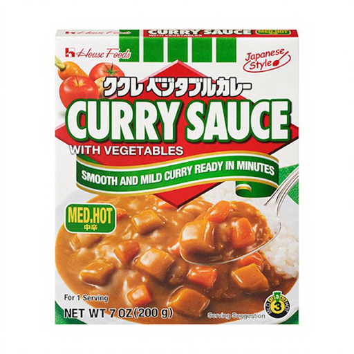 House kukure vegetable curry med.hot