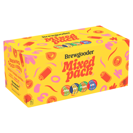 Brewgooder Mixed Craft 8Pk - 4.4% 8X330ml