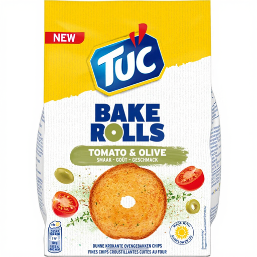 Tuc Bake Rolls Tomato Olive - 150 g