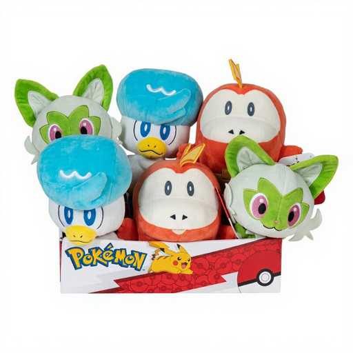 Pokémon Plush Figures Generation IX Assortment 20 cm 6 pieces