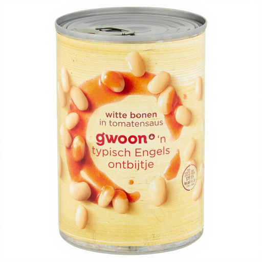 G'woon Witte Bonen In Tomatensaus