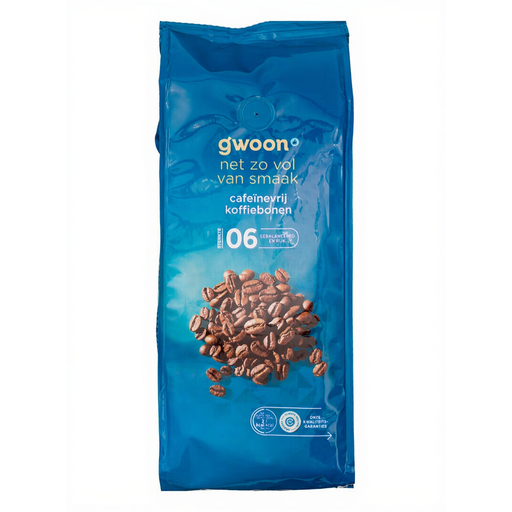 g'woon Decaffeinated Coffee Beans - 500g