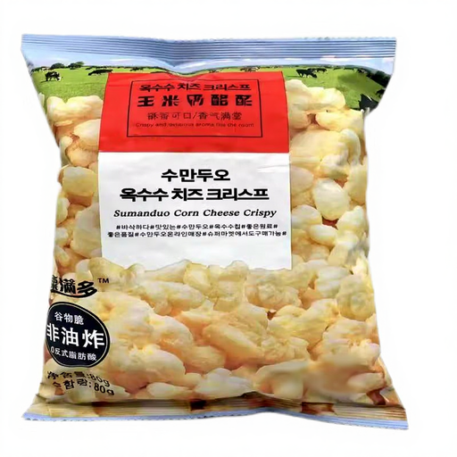 SuManDuo Corn Cheese Crisps (Egg Yolk Flavor)