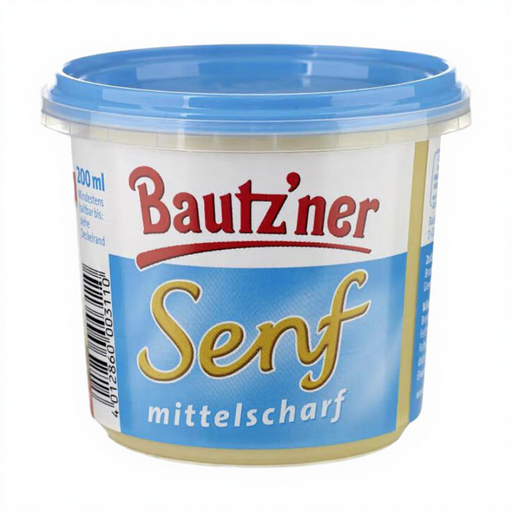 Bautz’ner Medium-Hot Mustard Sauce 200ml