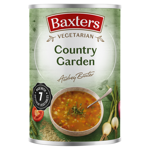 Baxters Vegetarian Country Garden Soup 400g tin