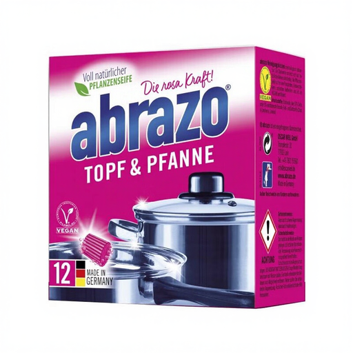 abrazo Pot & Pan | 8 Reinigungspads