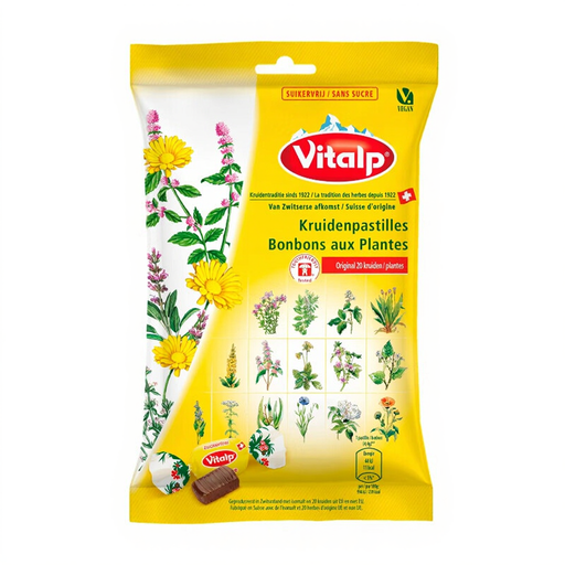 Vitalp Herbal Pastilles Original Sugar-Free