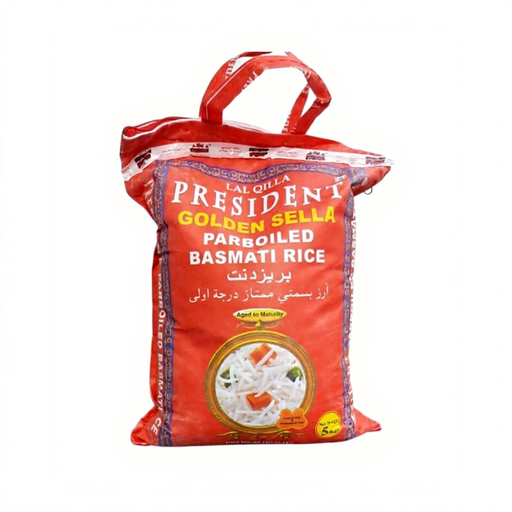 PRESIDENT Basmati Rice Golden Sella 5kg