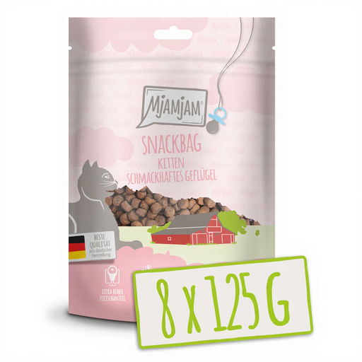 MjAMjAM Kitten Snackbag with poultry