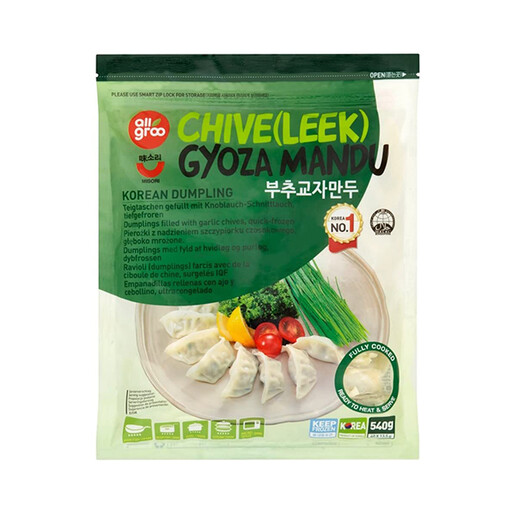 Allgroo Chive Gyoza (Leek Dumpling) 540g