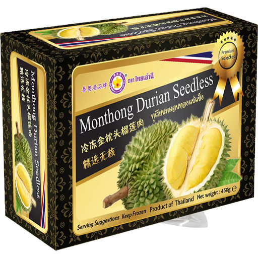 THAI AO CHI Premium Monthong Seedless Durian 450g