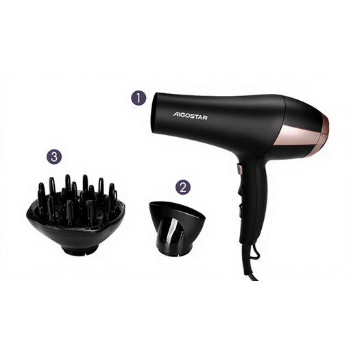 Aigostar Hair Dryer Ionic 2400W