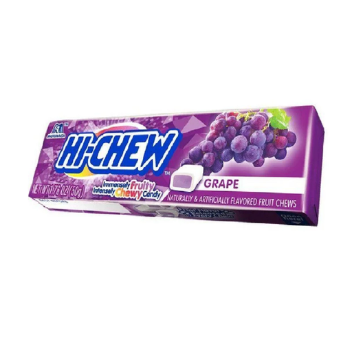MORINAGA Hi-Chew Chewy Fruit Candy - Grape Flavour