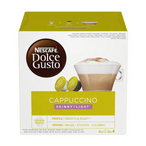 Nestlé Cappuccino Light Coffee Capsules - 16 pcs