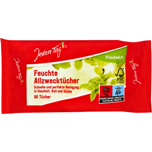 Jeden Daily Fresh Scent Universal Wet Wipes 80 pcs.