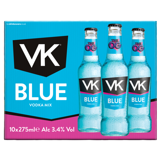 VK Blue 10 Pack 3.4% 10x275ml