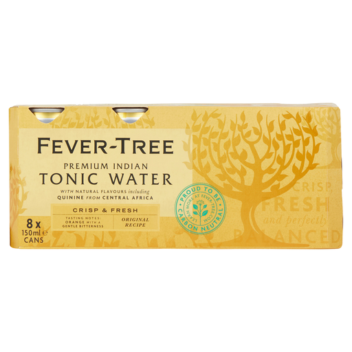 Fever-Tree Indian Tonic Water 8X150ml