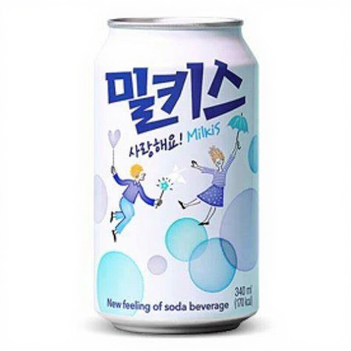 Lotte Milkis Drink Can